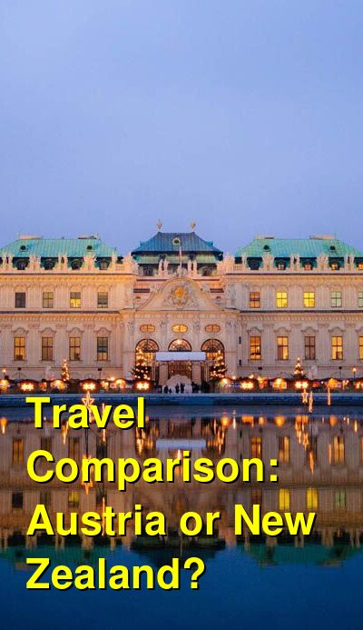 Austria vs. New Zealand Travel Comparison