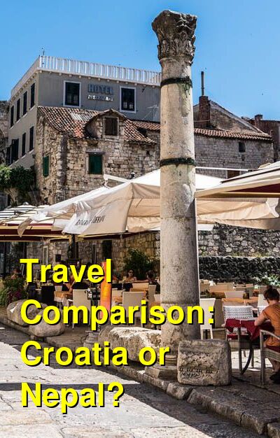 Croatia vs. Nepal Travel Comparison