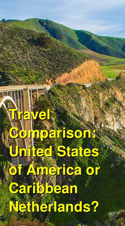 Caribbean Netherlands vs. USA Travel Comparison
