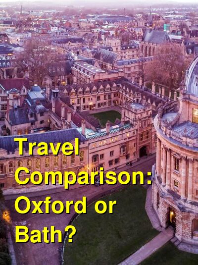 Oxford vs. Bath Travel Comparison