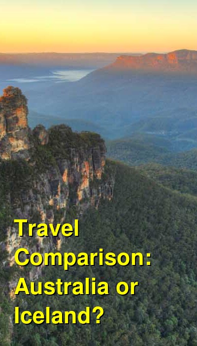 Australia vs. Iceland Travel Comparison