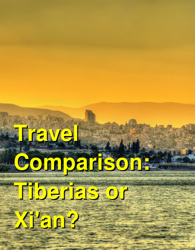 Tiberias vs. Xi'an Travel Comparison