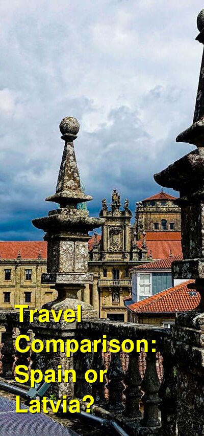 Spain vs. Latvia Travel Comparison