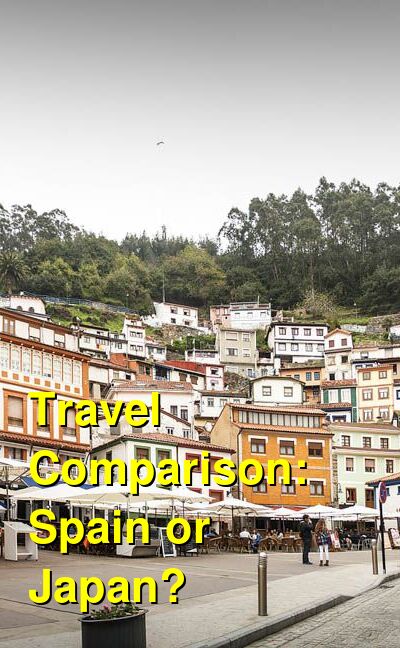Spain vs. Japan Travel Comparison