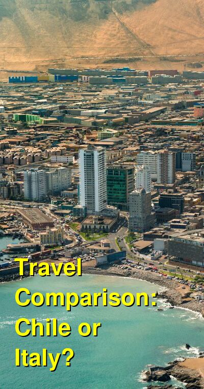 Chile vs. Italy Travel Comparison